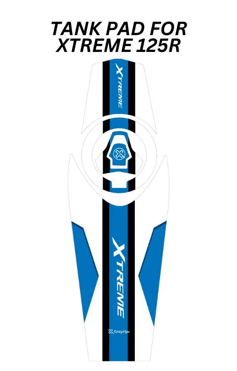 Tank Pad Compatible with Xtreme 125R | Xtreme 125 Sticker, Pack of 1